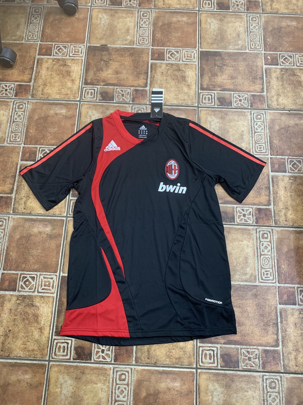 Adidas AC Milan 2007/08 Retro Training Jersey Size M